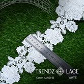 China Milky: A4401-B - 10 YDS | Trendz Lace